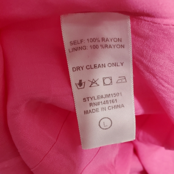 J. Marie Pink Mia Floral Dress - Picture 13 of 13